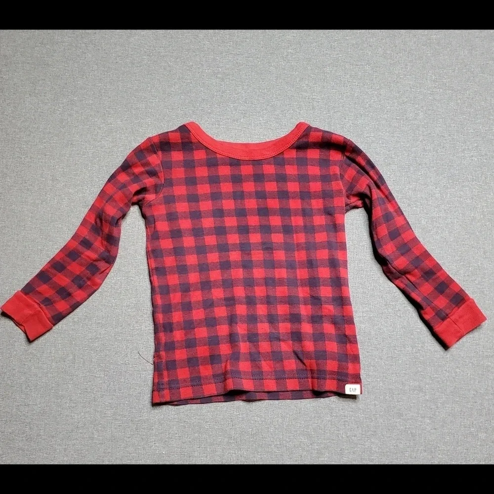 Baby Gap Plaid‎ Pajama Set